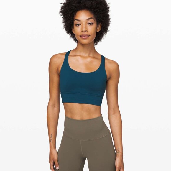 Lululemon Energy Bra Long-Line in Night Diver - Picture 1 of 3